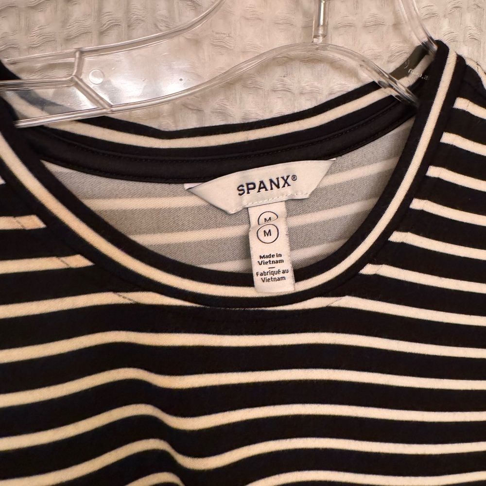 SPANX Black and White Midi Dress - Picture 2 of 3
